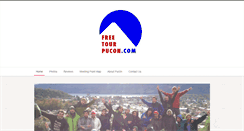 Desktop Screenshot of freetourpucon.com