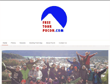 Tablet Screenshot of freetourpucon.com